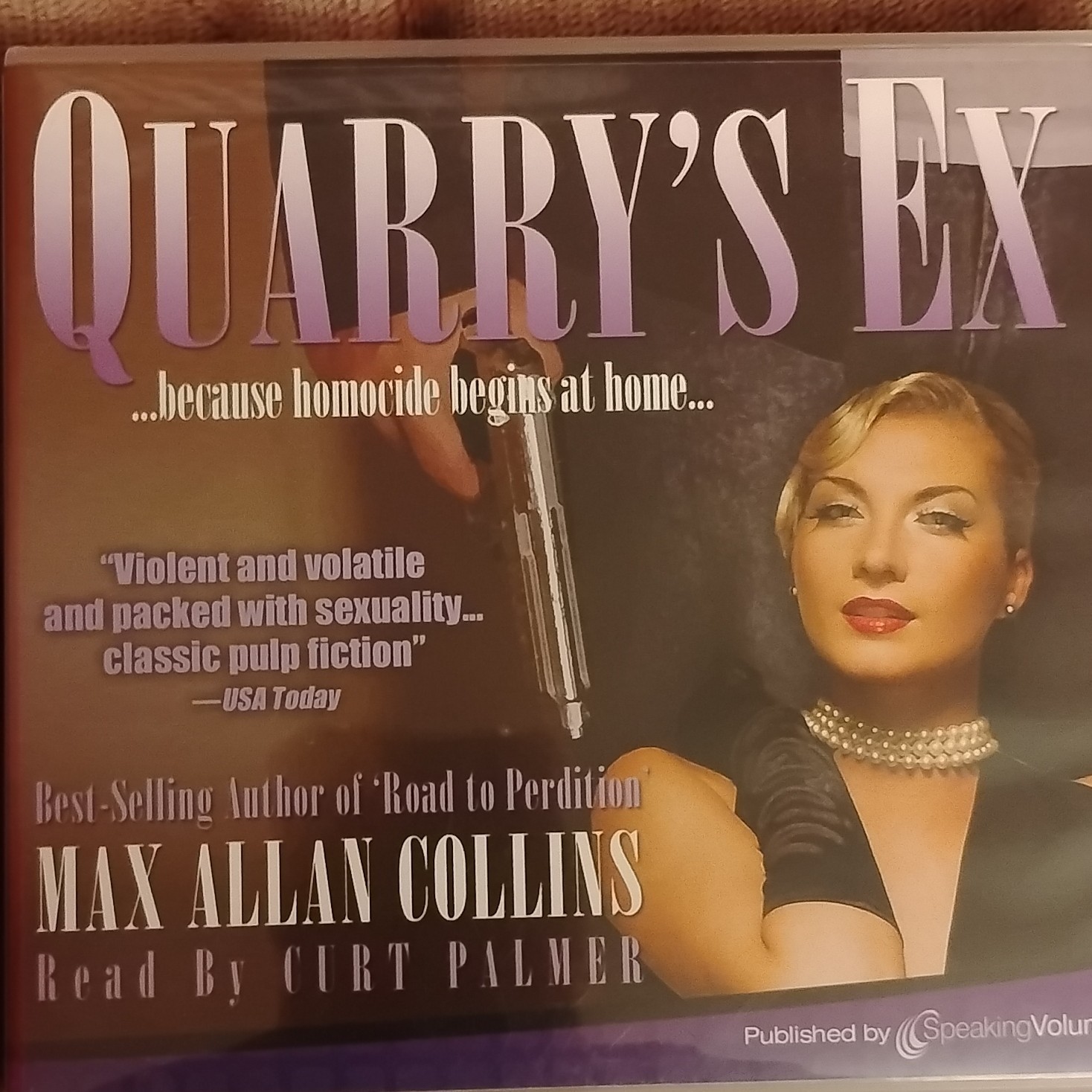 Quarry’s Ex Max Allan Collins Audiobook CD Curt Palmer Unabridged