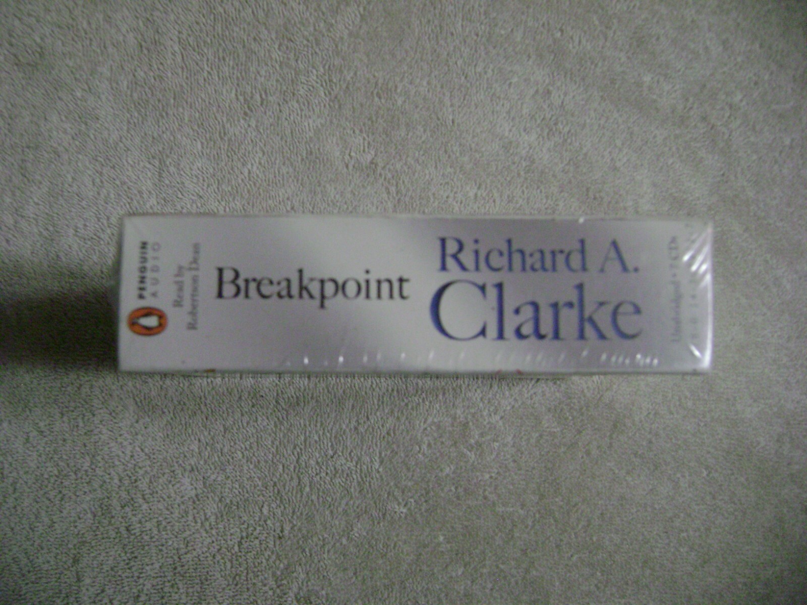 Breakpoint (2007, unabridged) Richard A. Clarke (CD audiobook) New