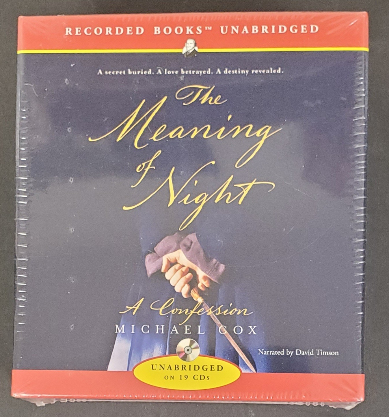 The Meaning of Night by Michael Cox — Audiobook on 19 CDs Unabridged New Sealed