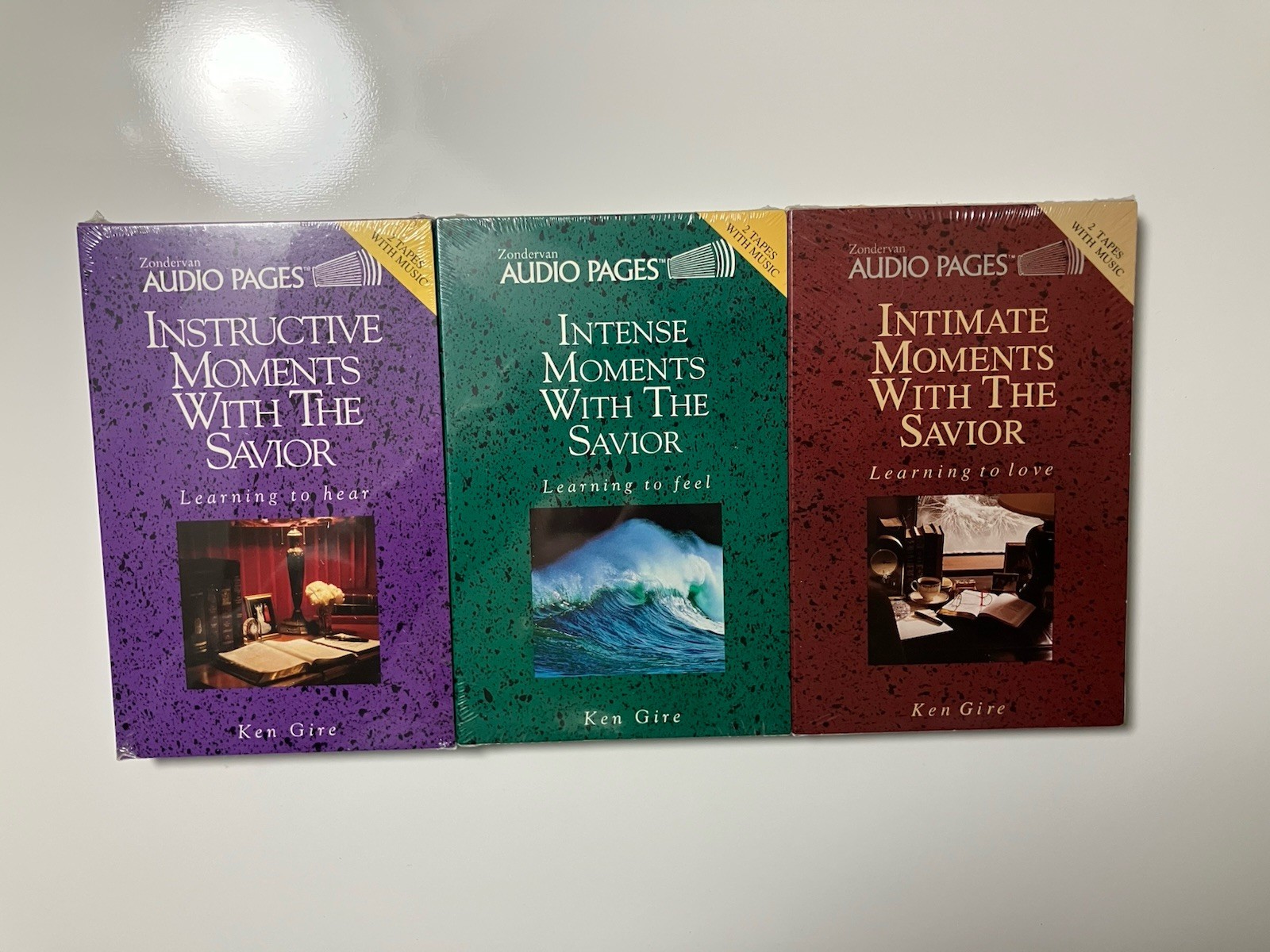 Lot Of 3 Audiobooks Moments With The Savior By Ken Gire Cassette