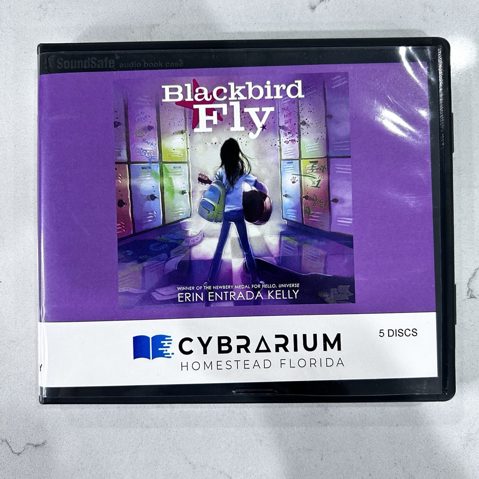 Erin Entrada Kelly Blackbird Fly Audiobook 5-Disc Set