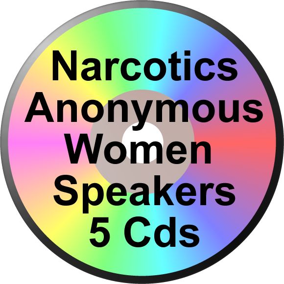 NA 5 WOMEN NARCOTICS ANONYMOUS SPEAKERS ON 5 CDS BARB K BLAISE MONA D RHONDA E