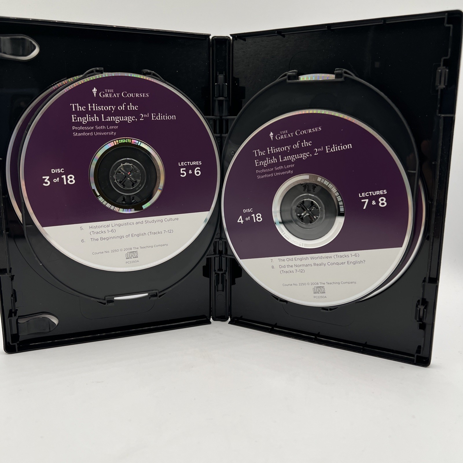 Great Courses: History of the English Language 2nd Ed. 18-CD Set Pre-owned