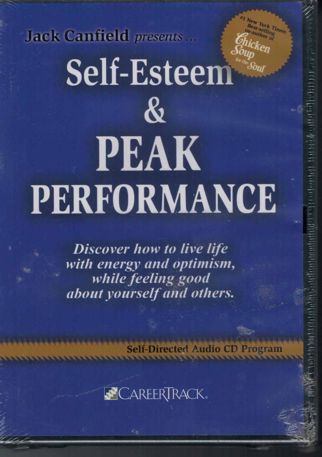 Self-Esteem & Peak Performance CareerTrack 6 CD Audio Program BRAND NEW SEALED