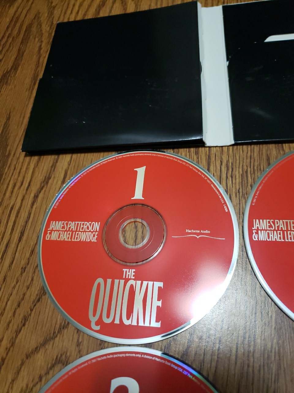 The Quickie by James Patterson Audiobook 2007 No Box 5 CDs 6 Hrs Unabridged G+