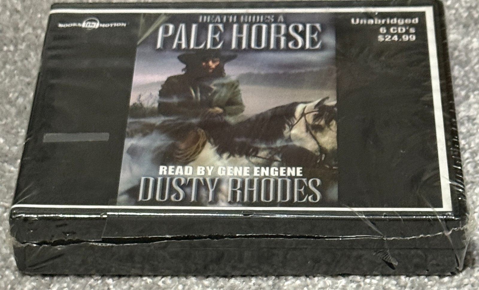 Death Rides A Pale Horse Dusty Rhodes 6 CD Unabridged Audiobook Set
