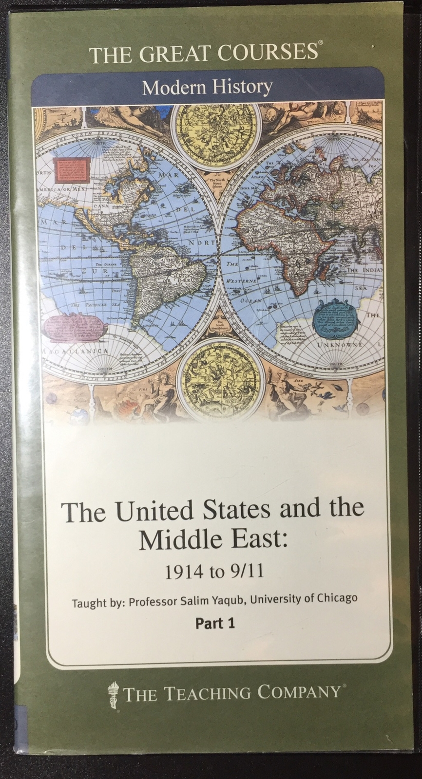GREAT COURSES DVD The United States and the Middle East 1914 — 9/11 Part 1