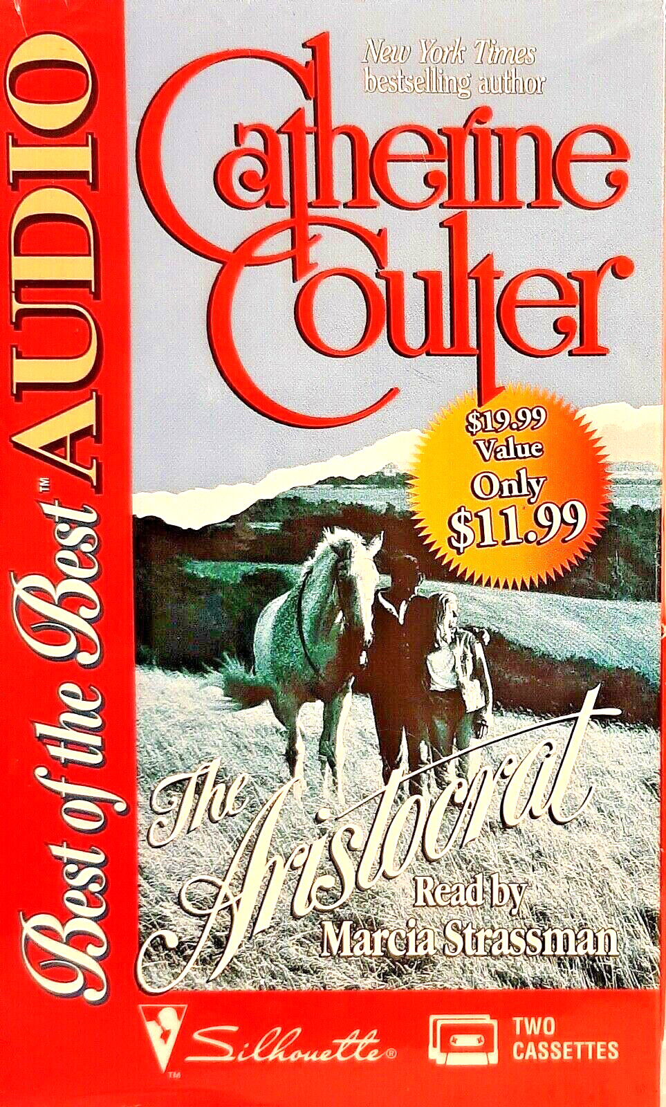 Catherine Coulter The Aristocrat CASSETTE audiobook/D4