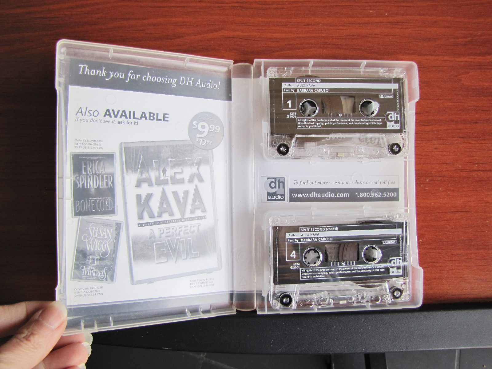 Split Second by Alex Kava — Cassette Abridged — 3 hours