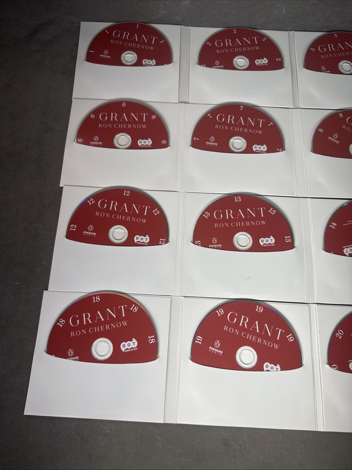 Grant by Ron Chernow Audiobook Unabridged Complete 38 Discs