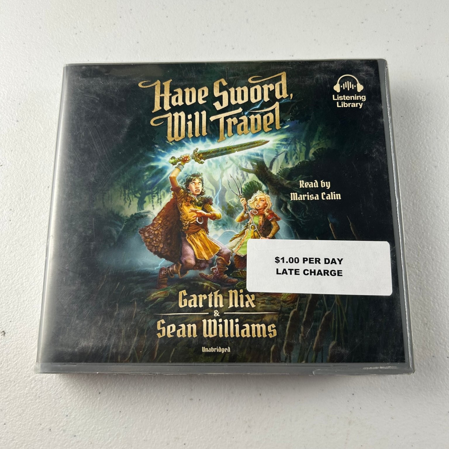 Have Sword, Will Travel by Garth Nix & Sean Williams Audiobook CDs Unabridged 7