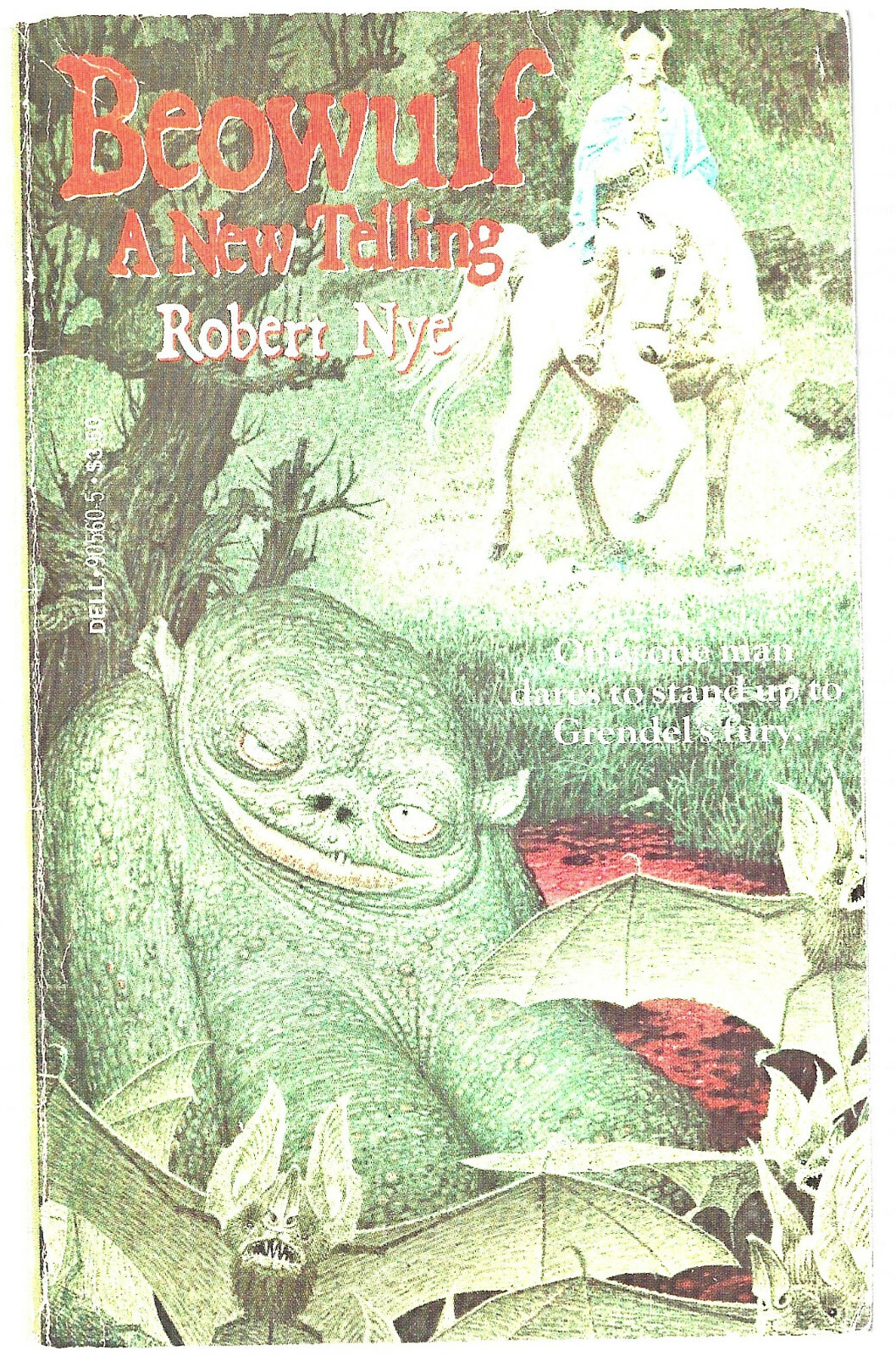 BEOWULF A NEW TELLING by Robert Nye (Paperback 1982)
