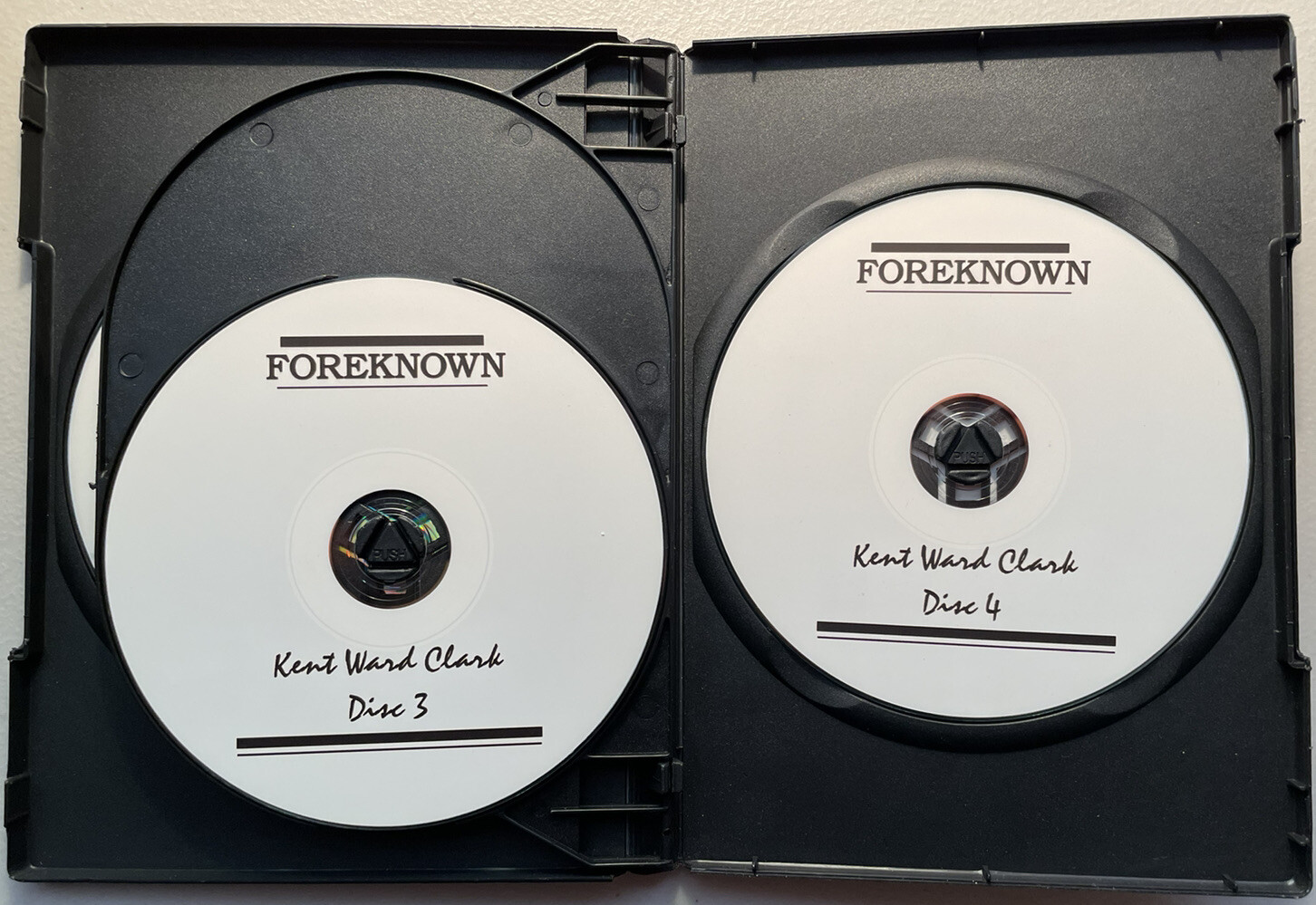 FOREKNOWN By Kent Ward Clark (4 CD Audiobook Set) LIKE NEW! FREE SHIPPING!