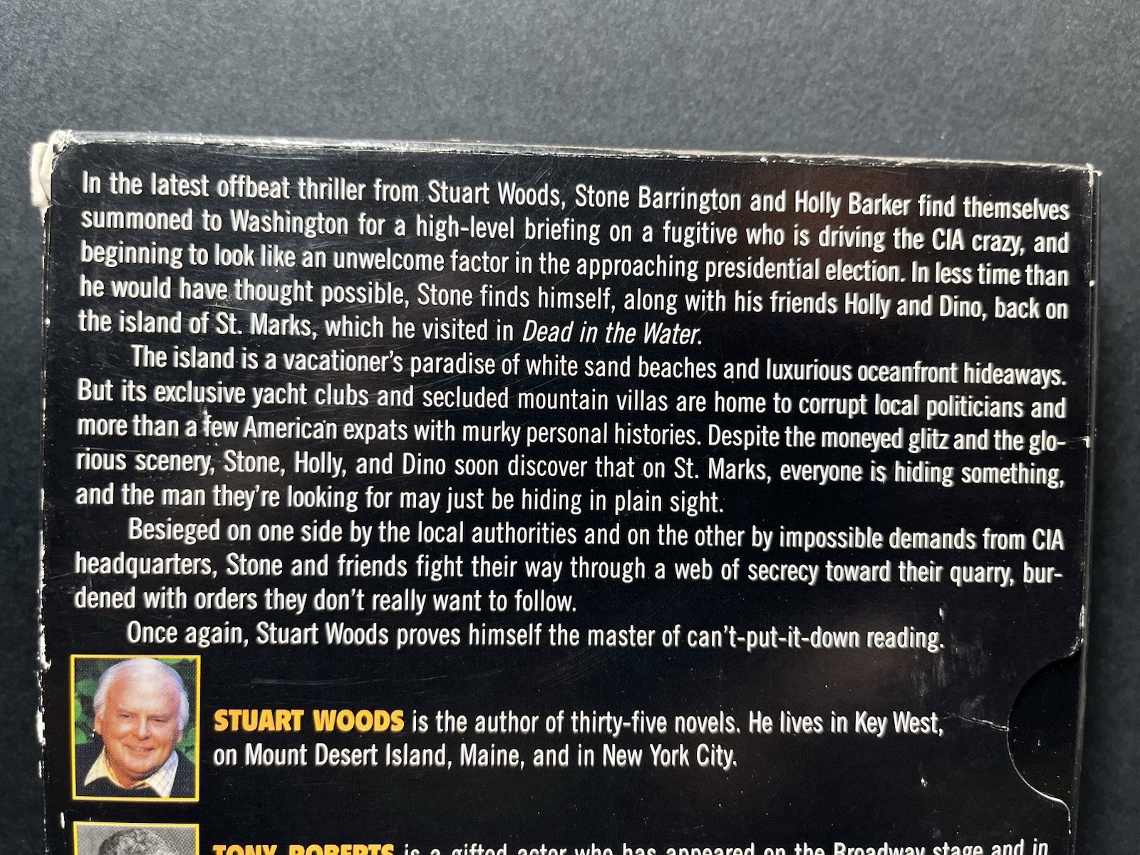 Lot of 2 Stuart Woods Stone Barrington Audiobooks on CD
