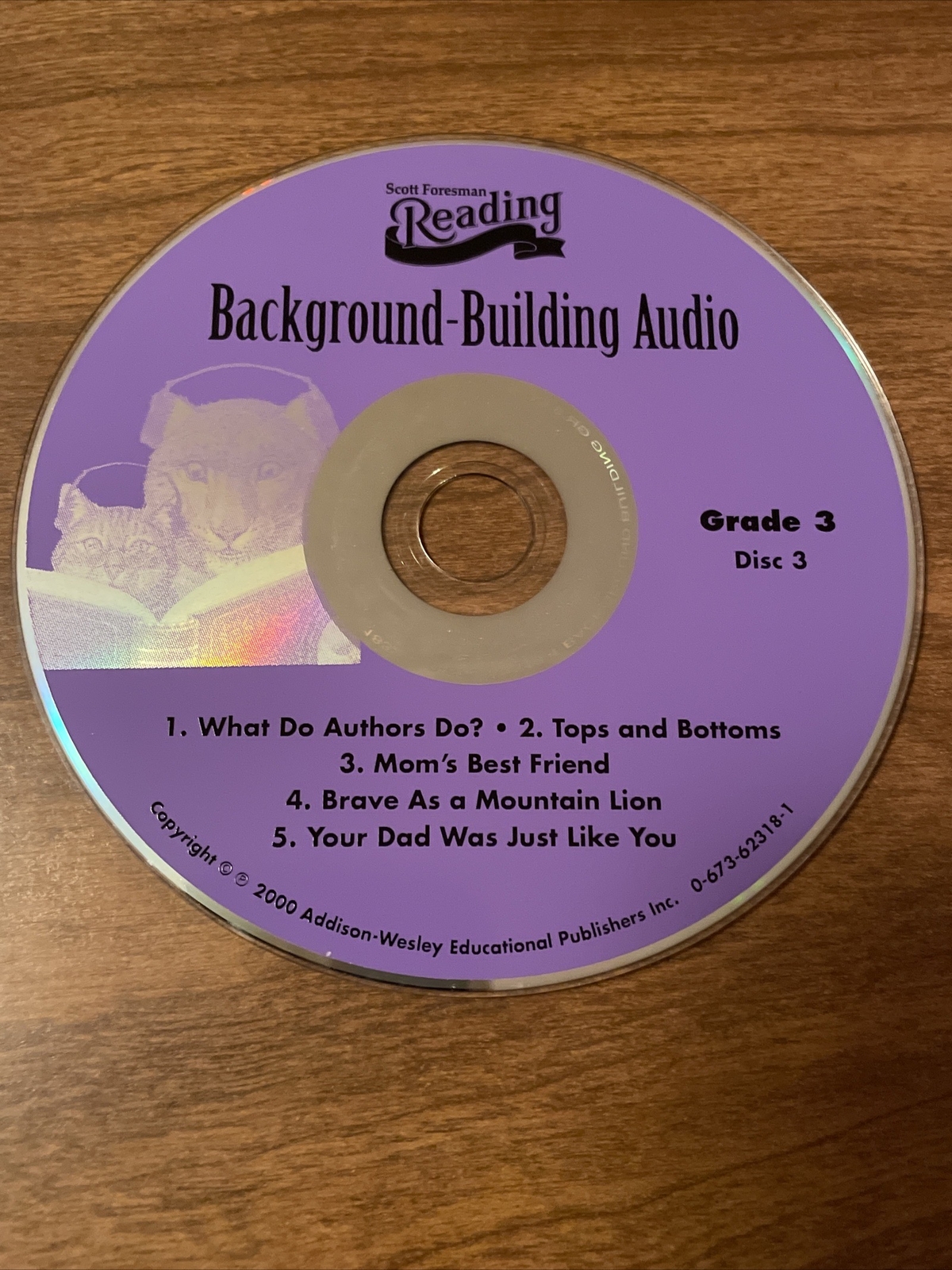 Reading Background Building Program Grade 3, Scott Foresman 2001
