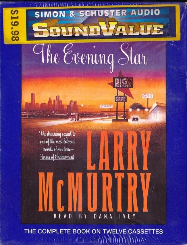 Evening Star, by Larry McMurtry — Sealed Audio Book (12) Cassettes