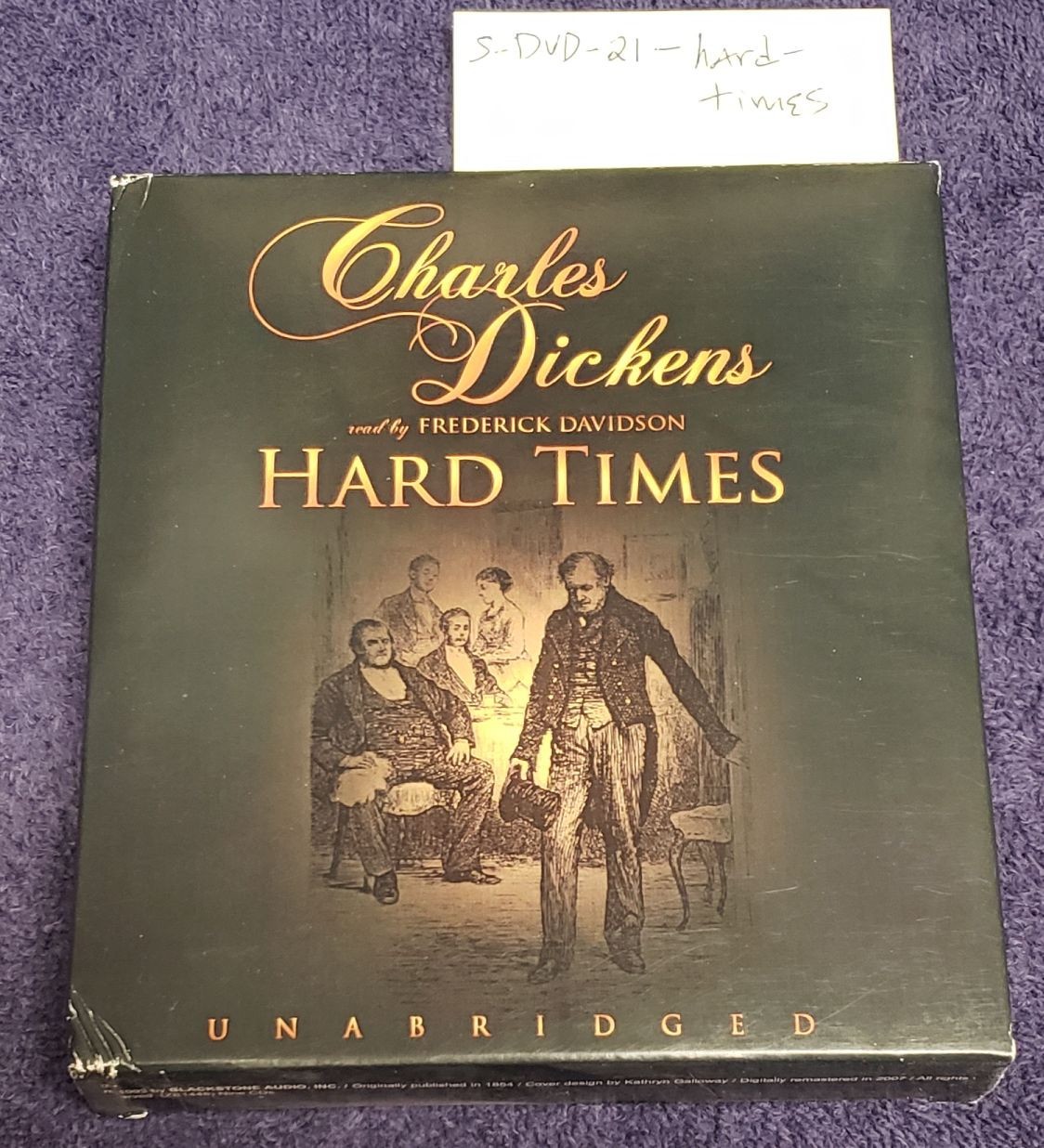 Hard Times by Charles Dickens Audio CD – Unabridged 9 cds Excellent Cond