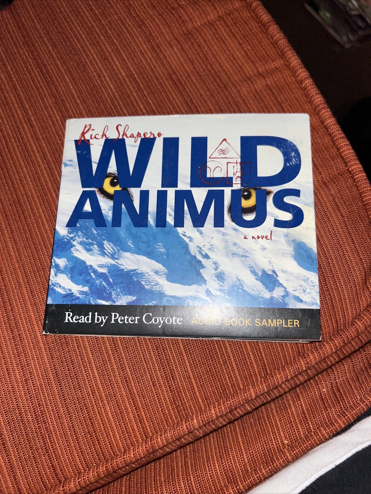 WILD ANIMUS Audio Book Sampler CD by Rich Shapero Narrated by Peter Coyote — NEW