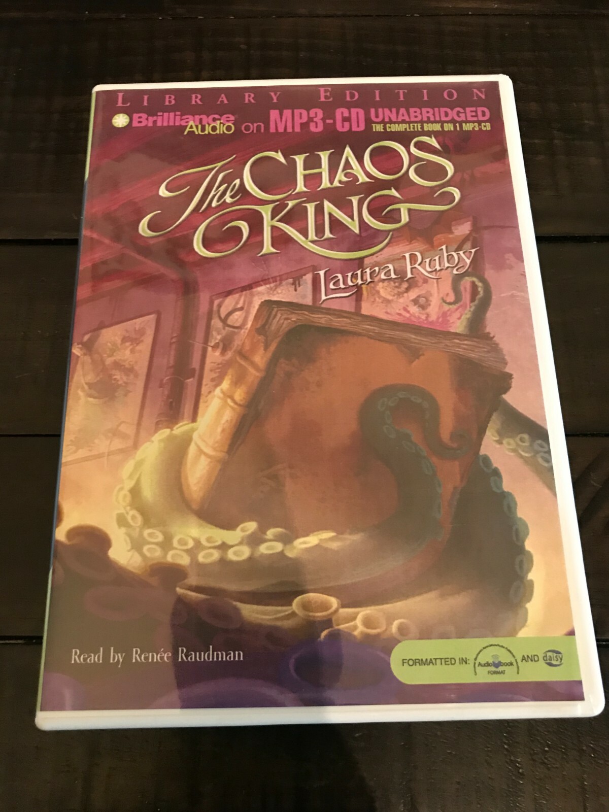 The Chaos King by Laura Ruby (2007, MP3 Compact Disc, Unabridged edition)