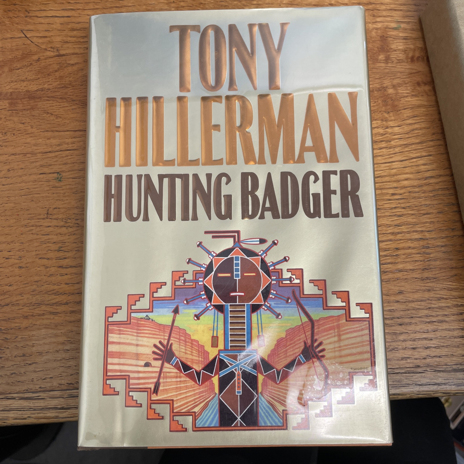 Hunting Badger by Tony Hillerman (1999,HCDJ Slipcase) **SIGNED**