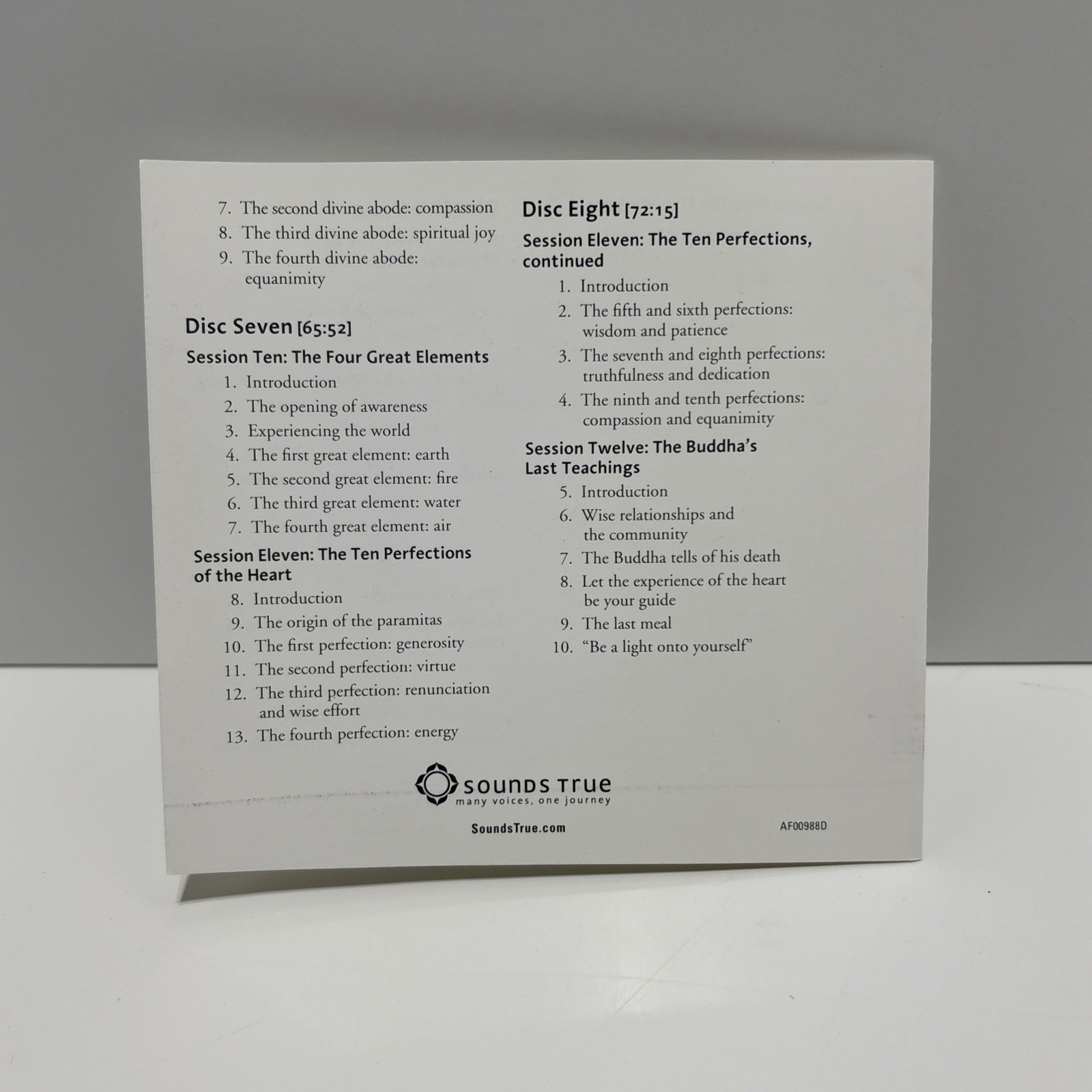 Buddhism for Beginners A Complete Course Jack Kornfield Audio Learning 8 CDs