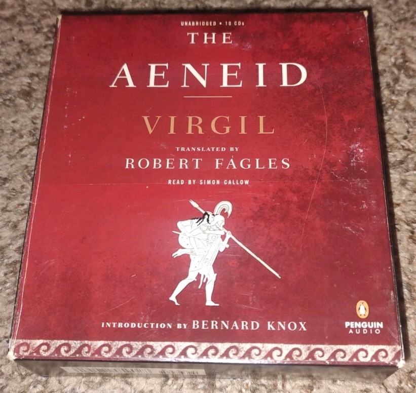 The Aeneid Virgil — Robert Fagles Read by Simón Callow Audiobook CD Unabridged