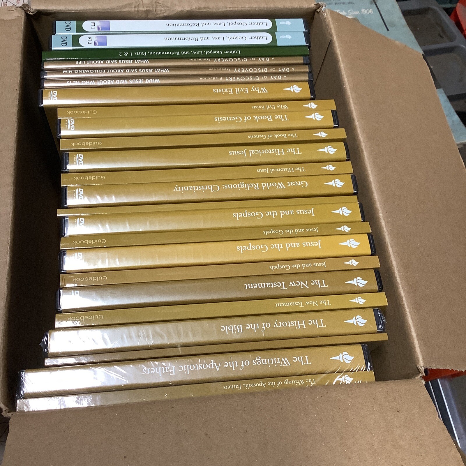 The Great Courses Jesus & The Gospels Audio & Guidebooks Lot Of 14 (st13)