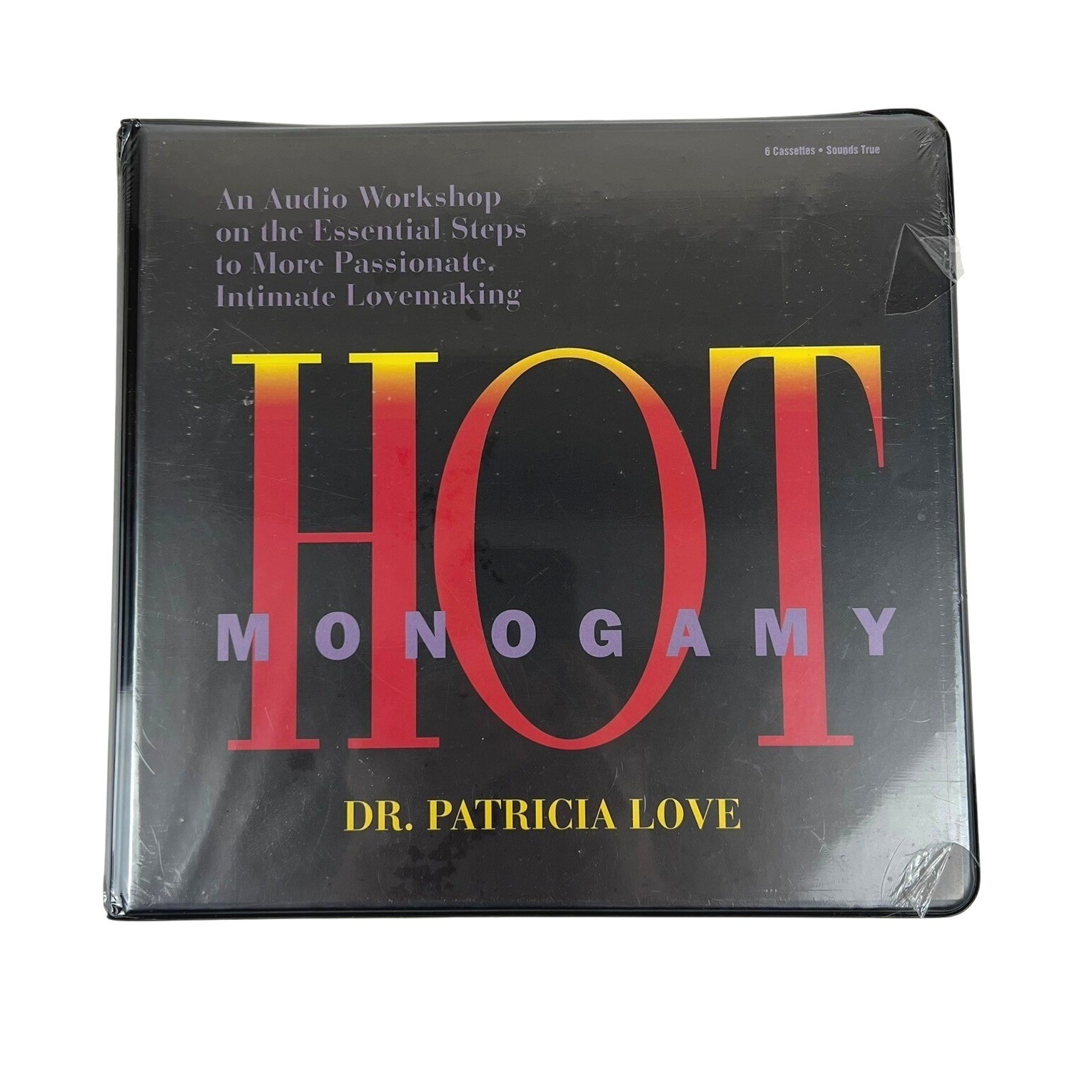 Hot Monogamy Dr Patricia Love Sounds True 6 Cassette Audio Set 1994 Sealed