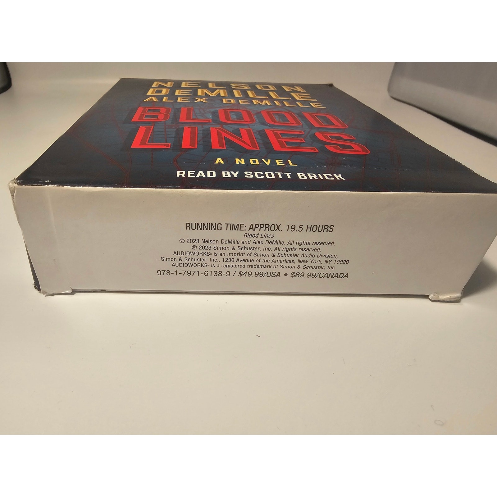 Blood Lines (Scott Brodie & Maggie Taylor Series) audio book series 16 CDs