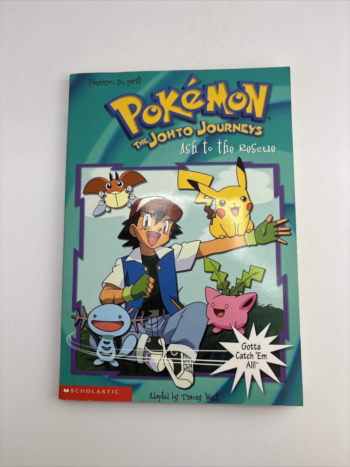 Pokemon Johto Journeys: Ash to the Rescue by Tracey West (2001, Paperback)