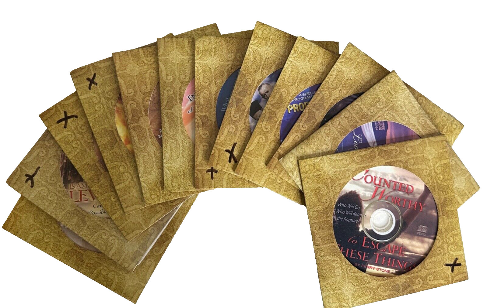 Perry Stone Messages 12 CD Lot & CD SET