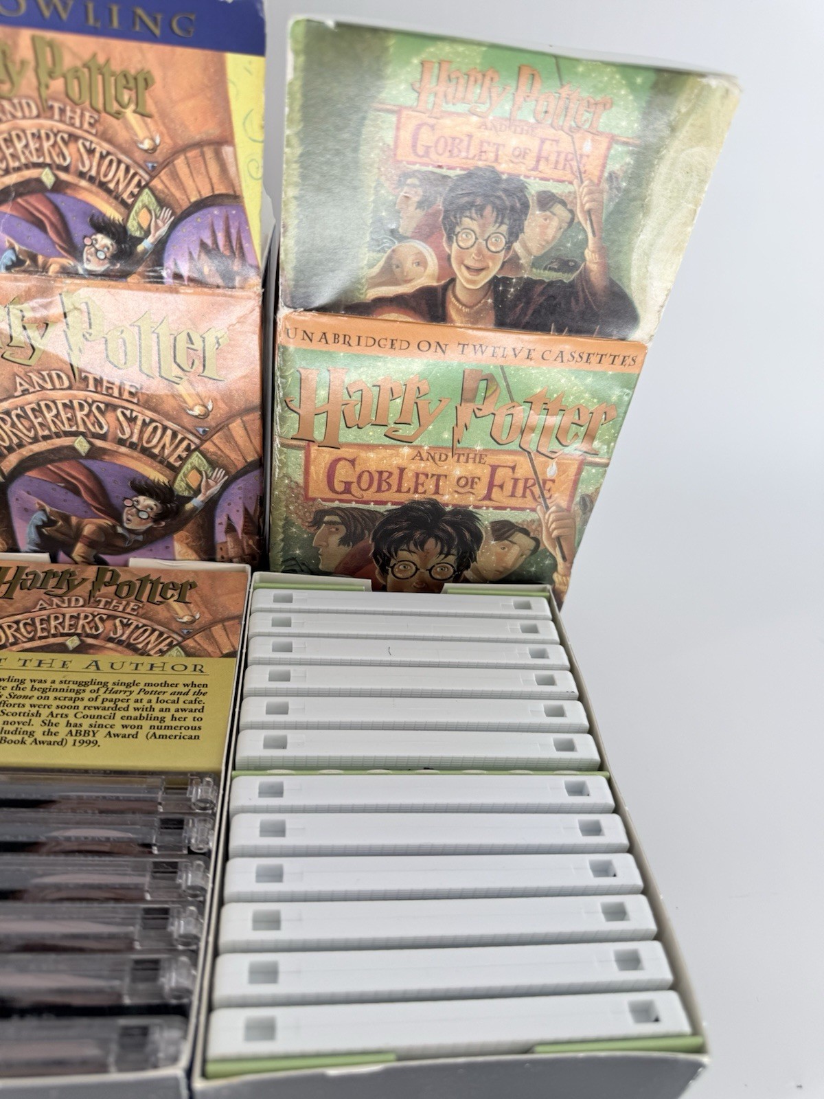 Harry Potter Audiobook Lot — The Goblet Of Fire Sorcerers Stone Azkaban Secrets