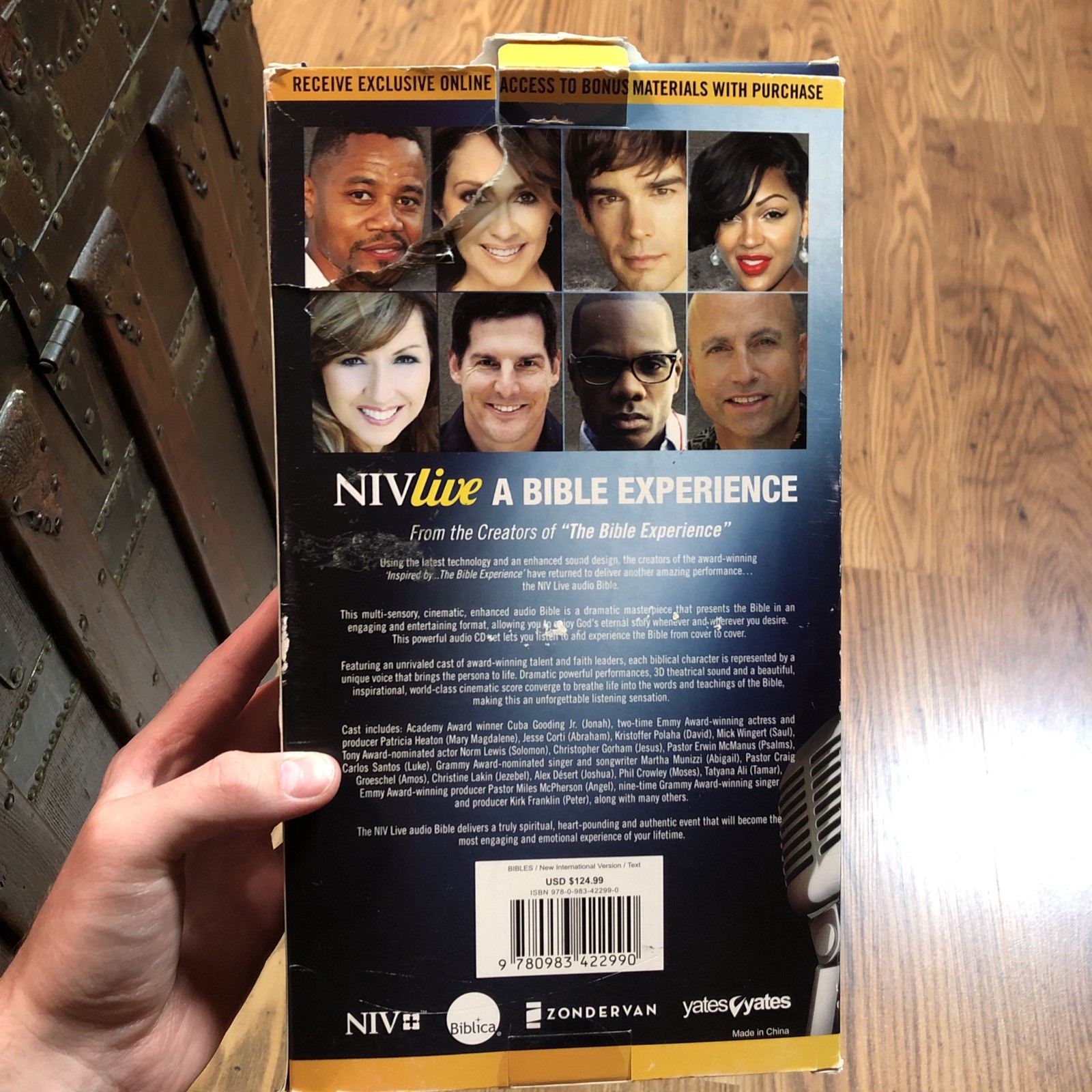 NIV Live — A Bible Experience Complete Audio Book 79 CDs+1 DVD In Case!
