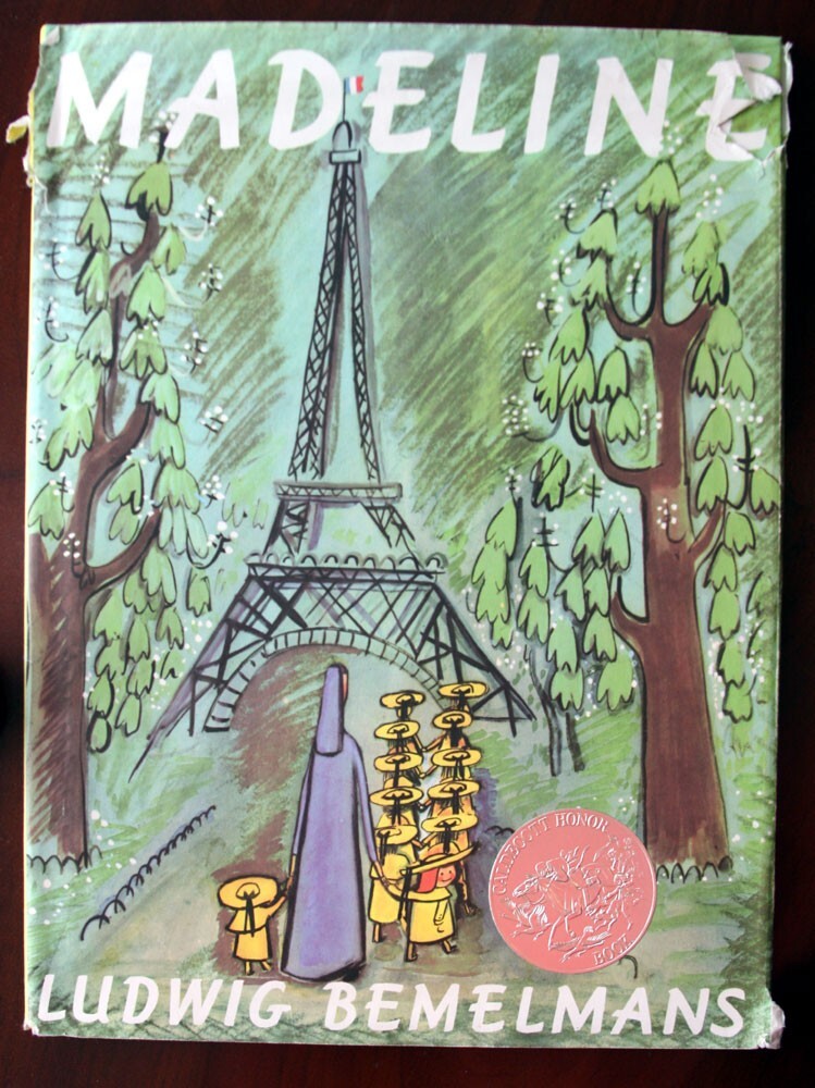 MADELINE by Ludwig Bemelmans c. 1967 HC/DJ Viking Press Vintage Children’s Book