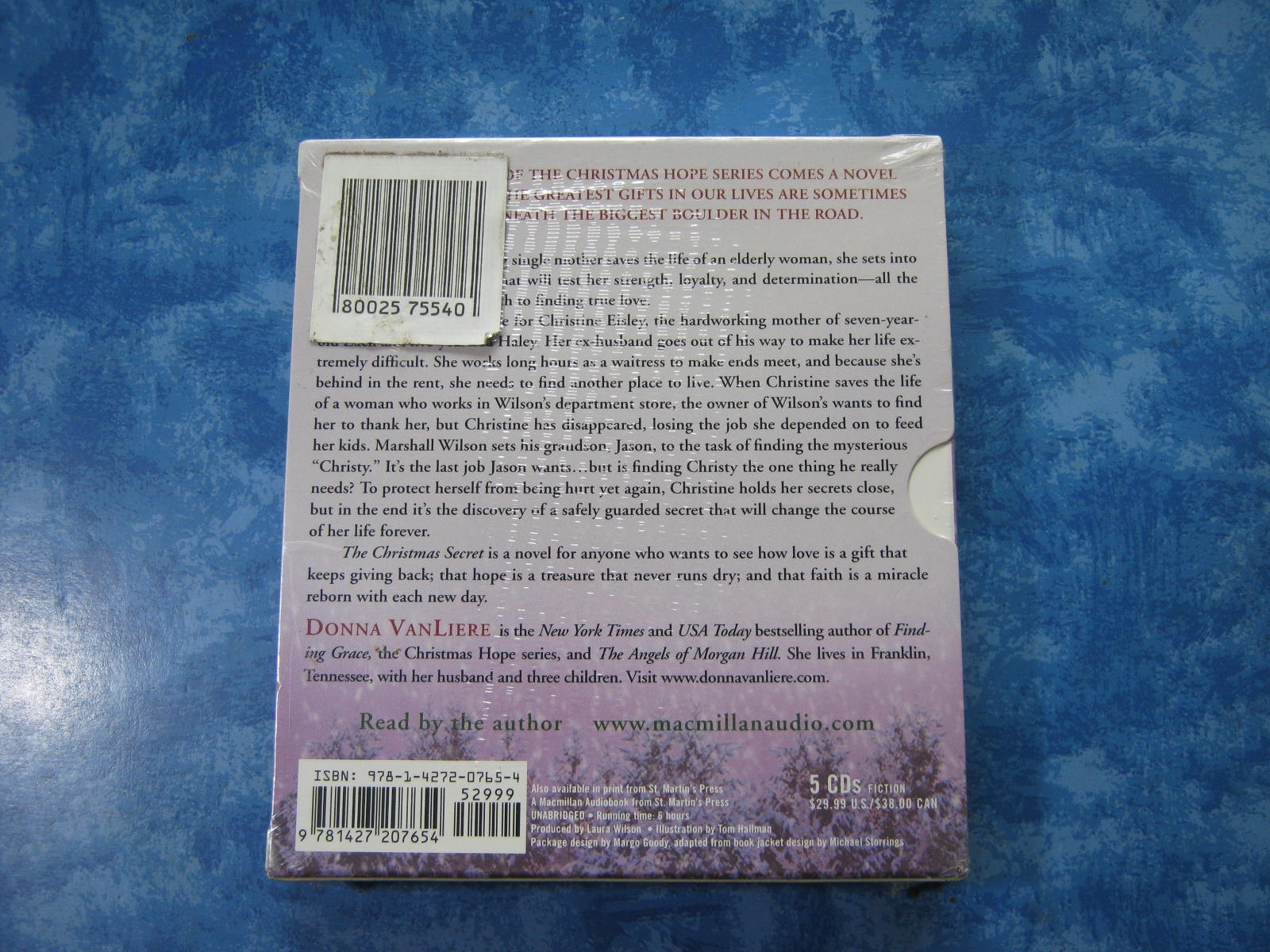 THE CHRISTMAS SECRET CD AUDIOBOOK Donna Van Liere 5 CDs 6 Hours UNABRIDGED New