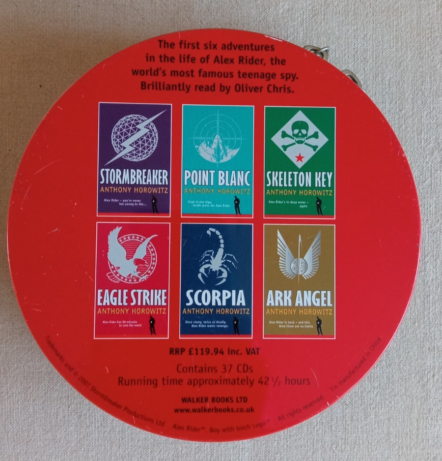Alex Rider — The Six Missions — 37 Discs — 6 Books — Audio CD — Anthony Horowitz
