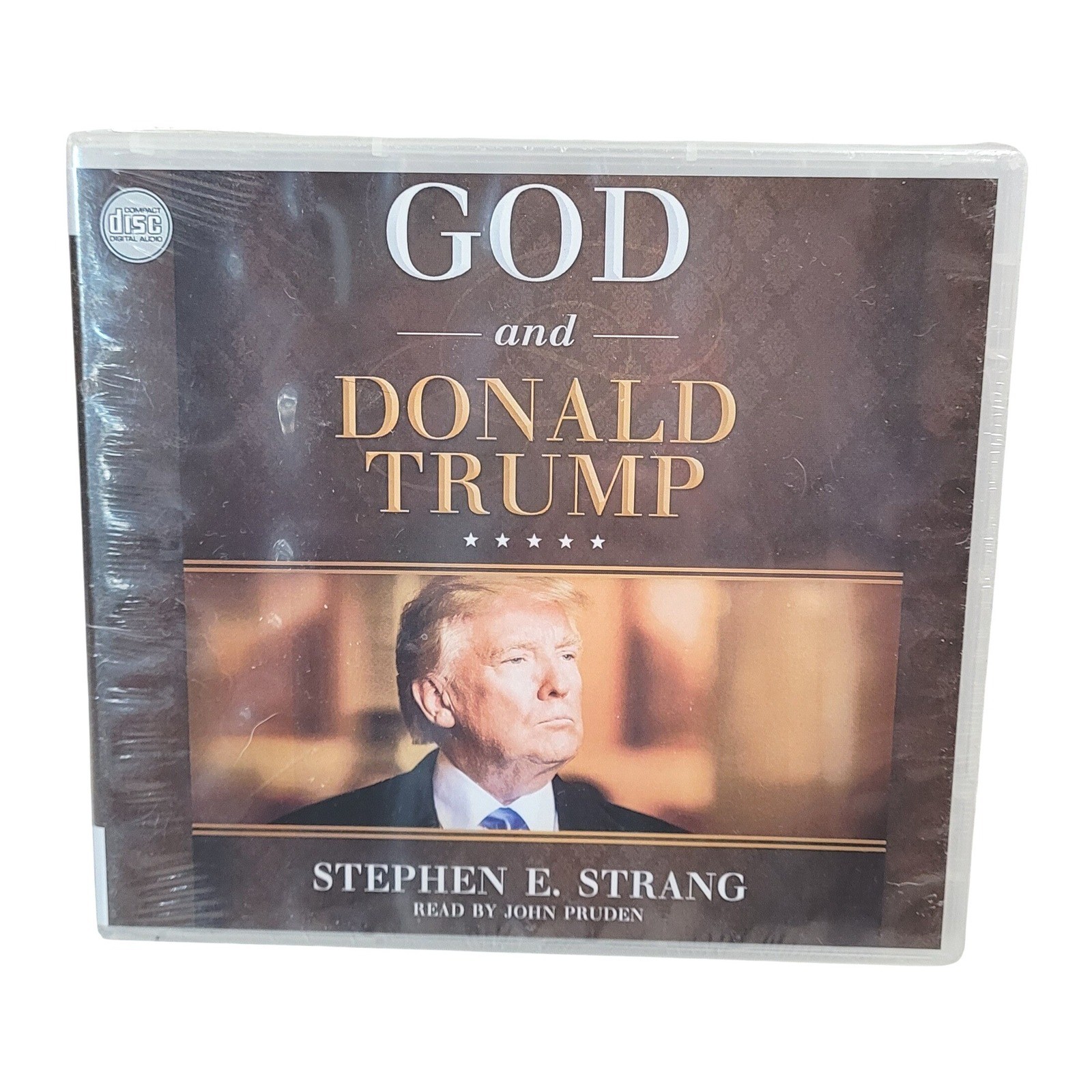 God and Donald Trump Audiobook Stephen E Strang 6 CD Set New Unabridged 2017