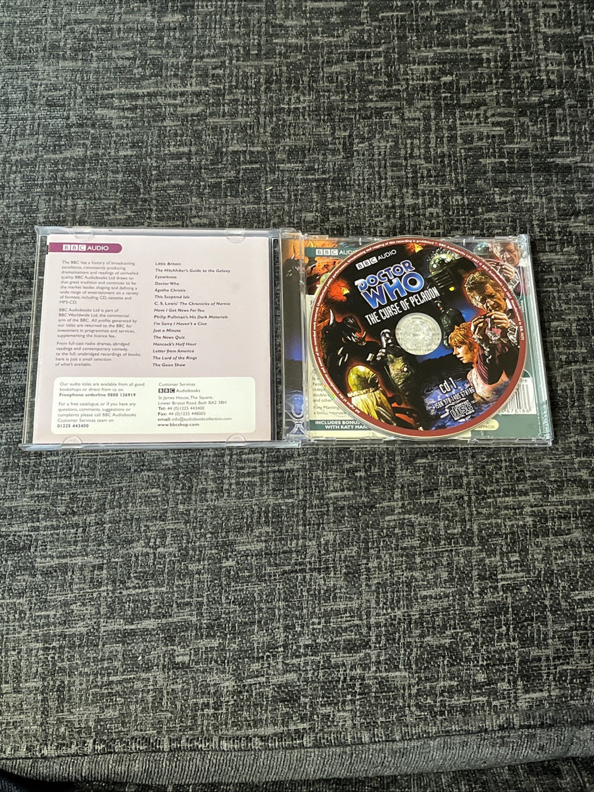 Doctor Who — The Curse Of Peladon — BBC Audiobook — 2 CD