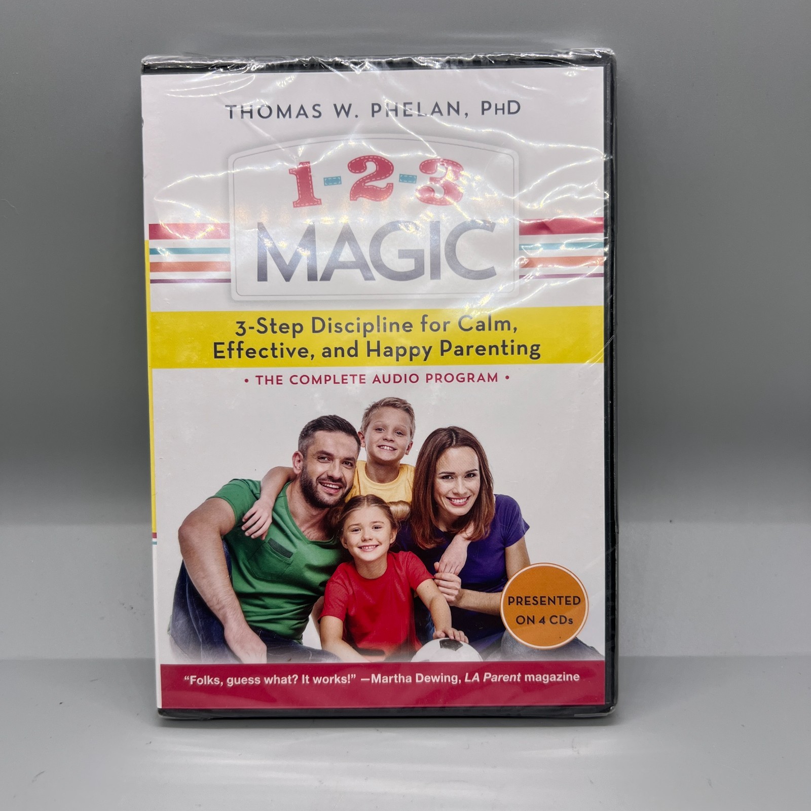 1-2-3 Magic (Audio CD): Effective Discipline by Phelan PhD, Thomas DVD Audio NEW
