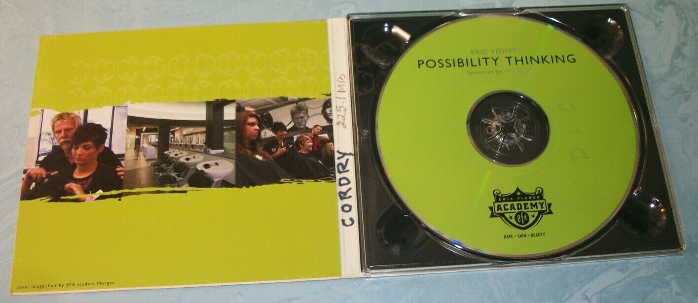 Eric Fisher 2 Titles Lot: 10 Ways To Make Money Now — Possibility Thinking (CDs)