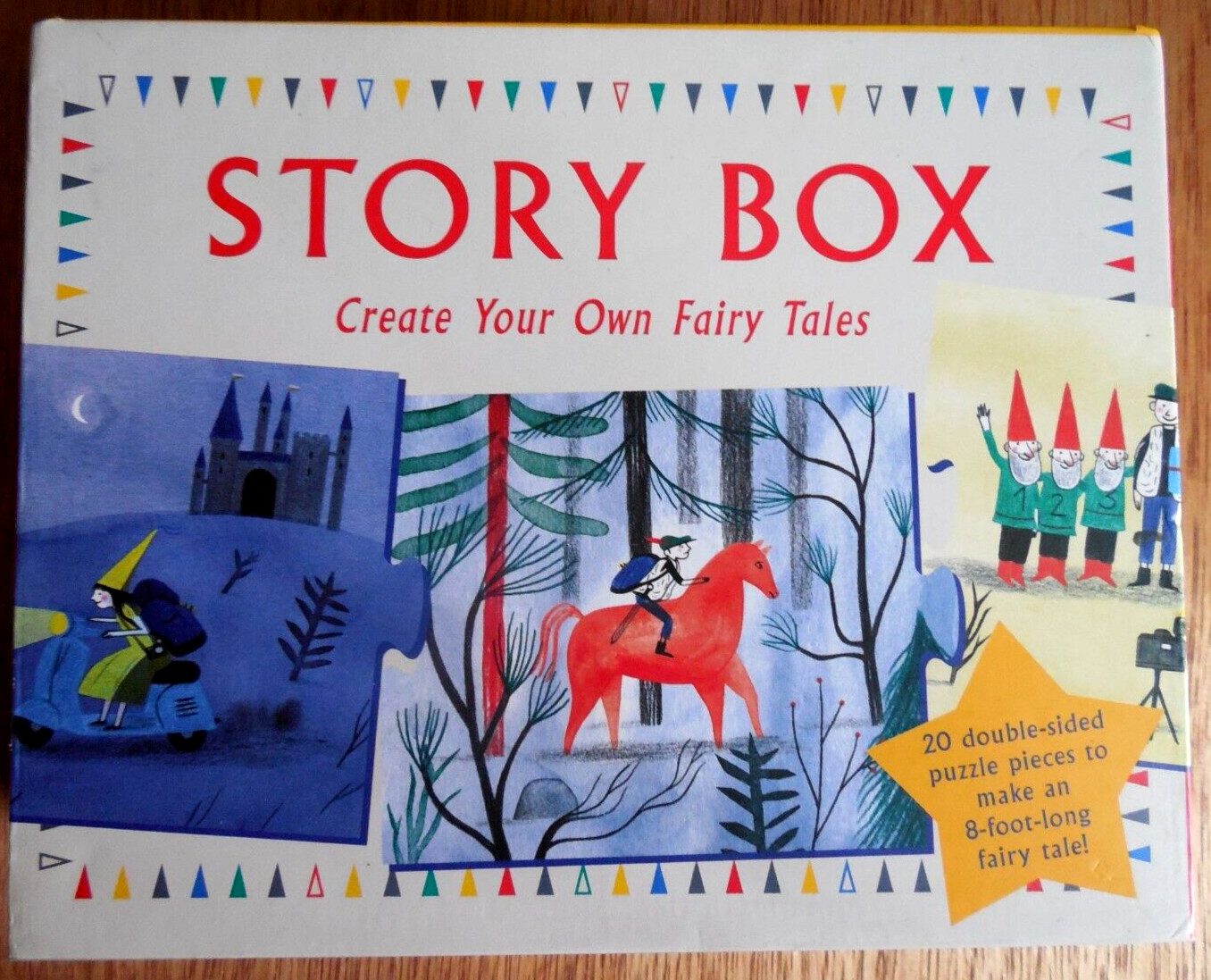 Laurence King Publishing «STORY BOX» Create Your Own Fairy Tales 2-Sided Puzzle