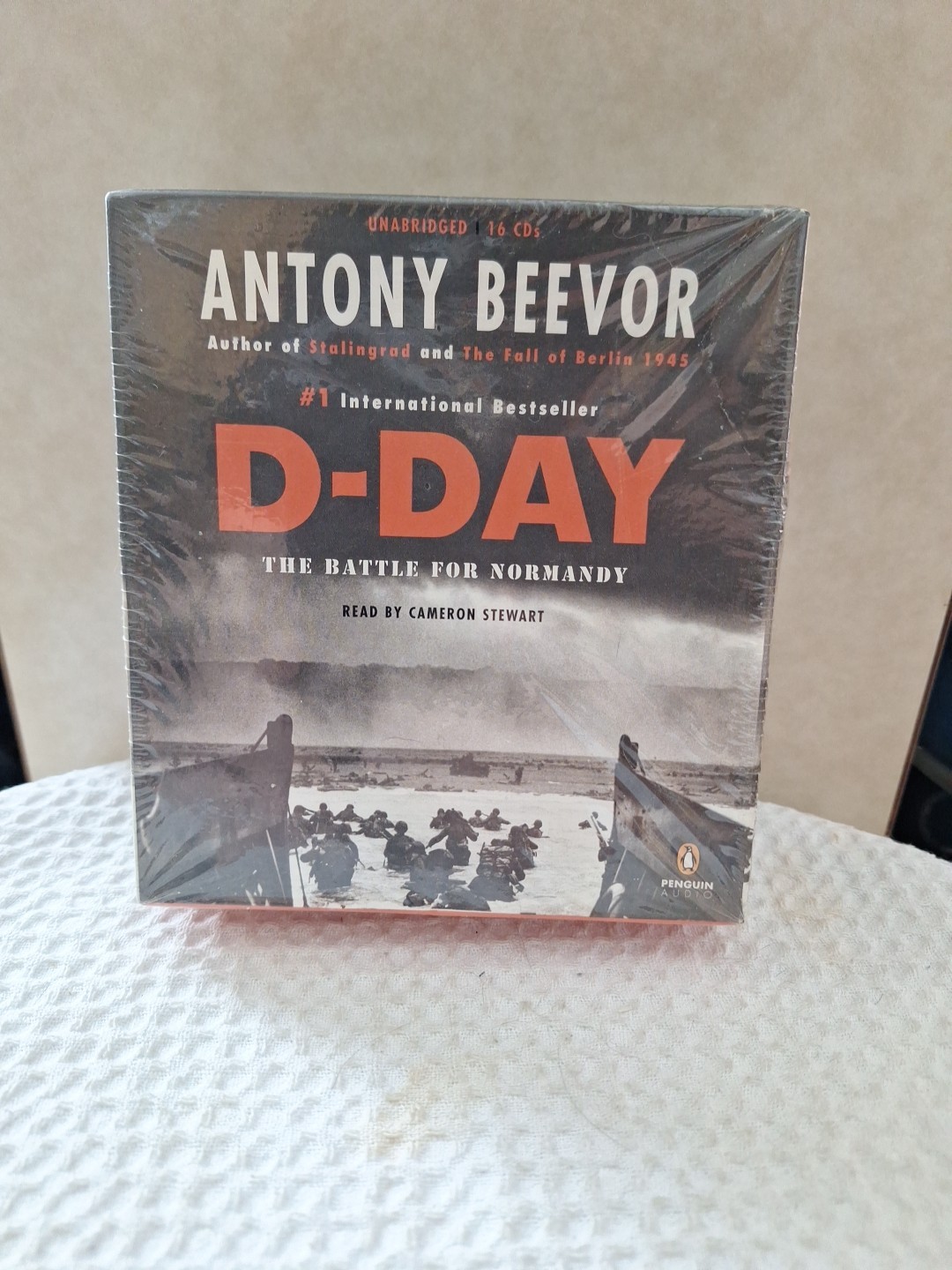 D-Day: The Battle for Normandy ~ by Antony Beevor (Audiobook 2009) NEW F-Ship!