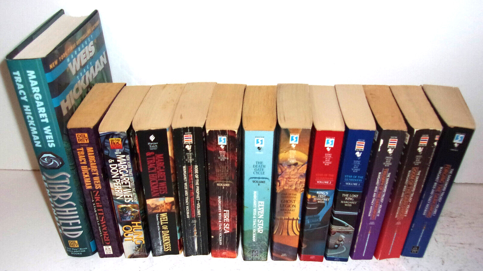 13 Margaret Weis & Tracy Hickman Books The Darksword Trilogy is complete