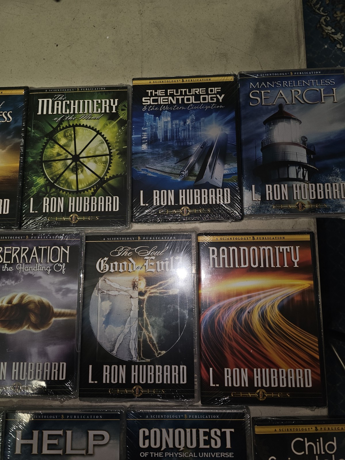 Lot Of 14 Ron L. Hubbard Scientology Compact Discs Classics Collection