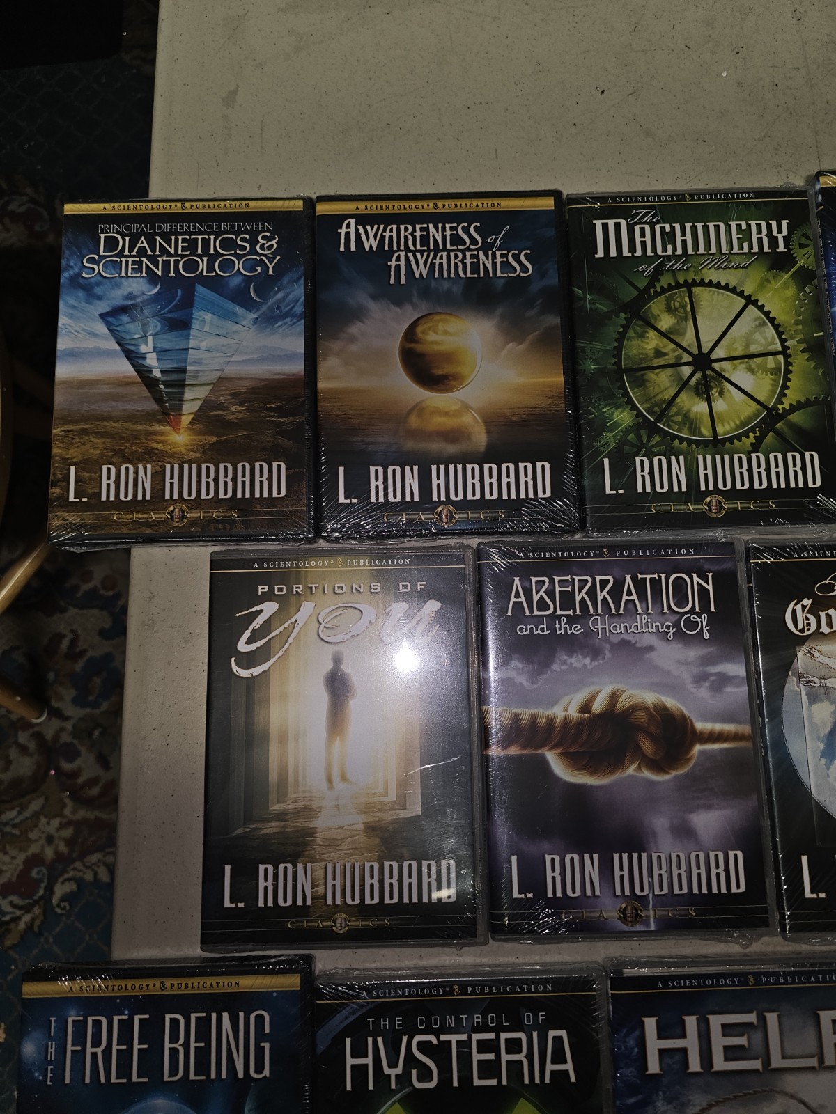 Lot Of 14 Ron L. Hubbard Scientology Compact Discs Classics Collection