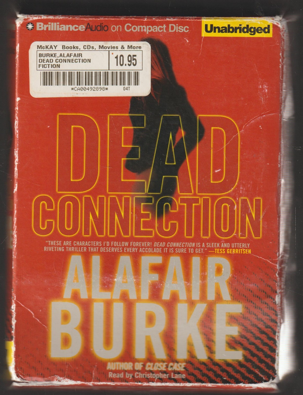 Dead Connection by Alafair Burke 2008 5 CDs Audiobook Abridged USED Chris Lane