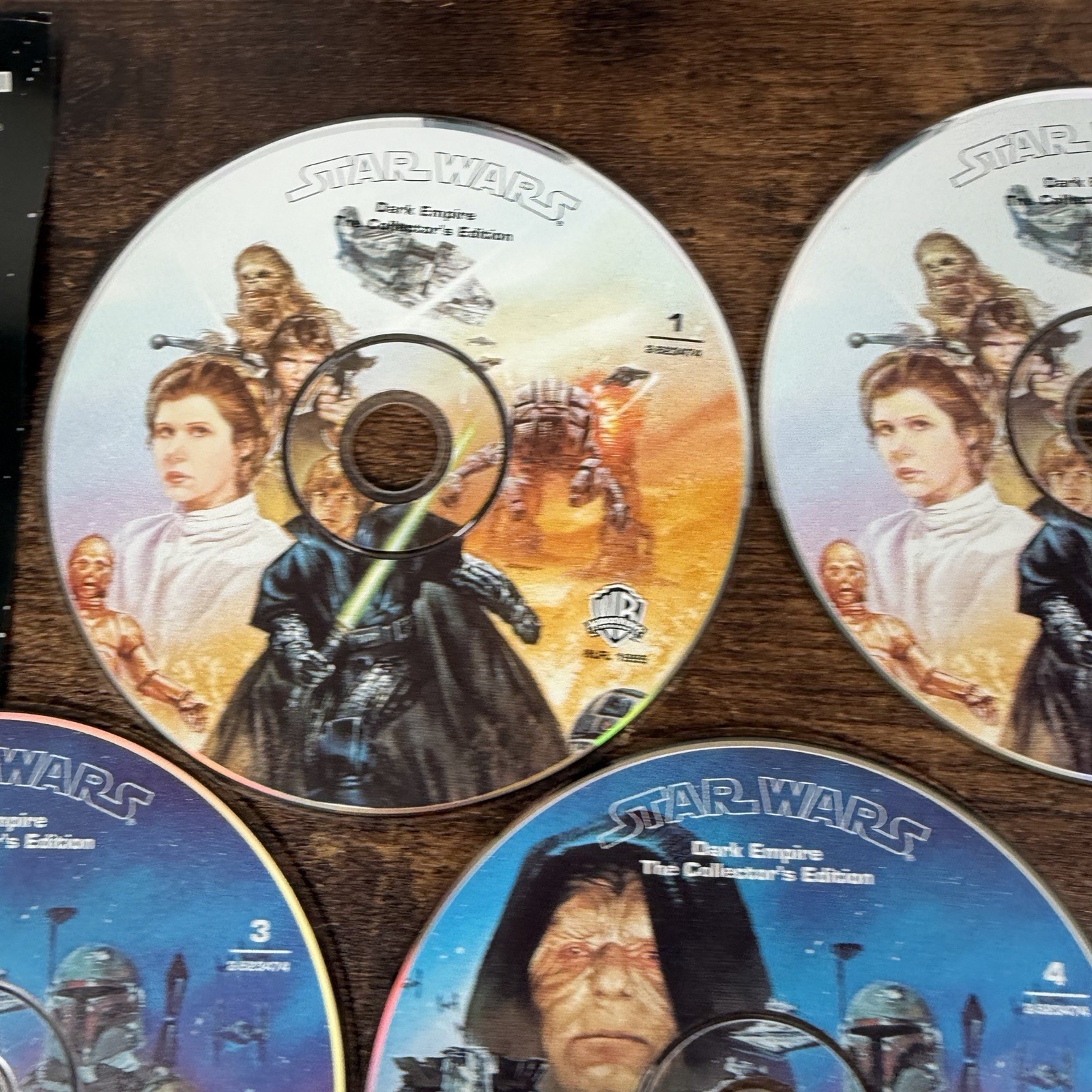 Vintage Star Wars Dark Empire Collector’s Edition 5 CD Box Set | NO BOX Tested!
