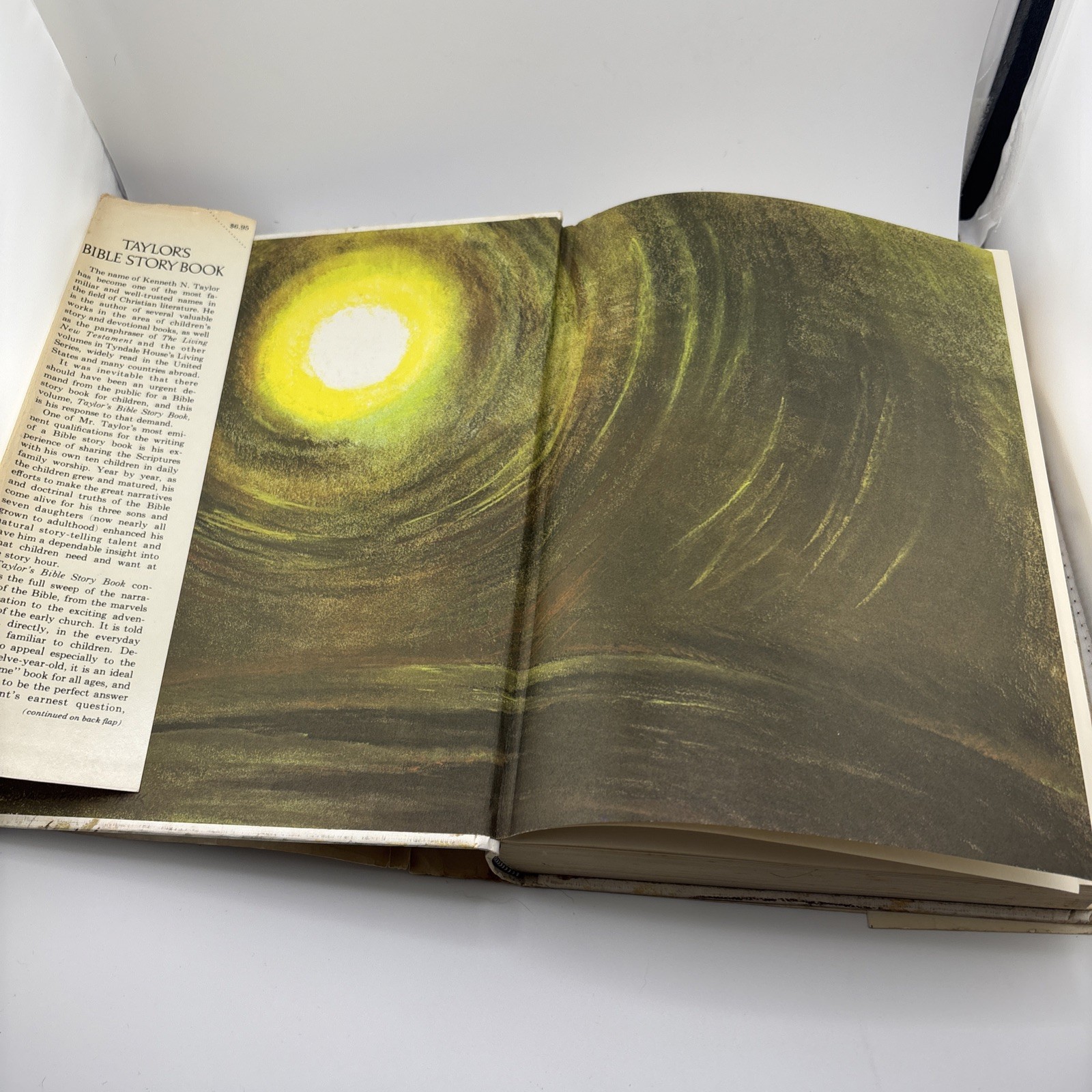 Vintage Taylors Bible Story Book 1970 Kenneth N Taylor HC DJ Illustrated