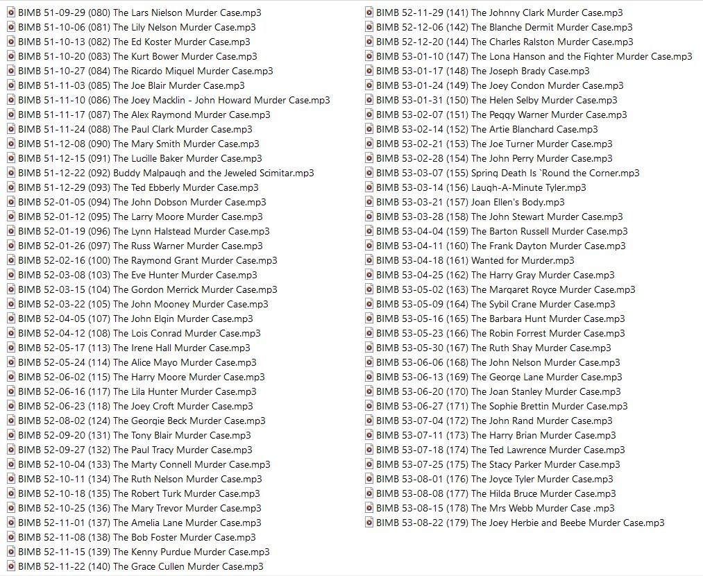 BROADWAY IS MY BEAT 153 Classic Oldtime Radio Shows MP3 On USB Flash Drive