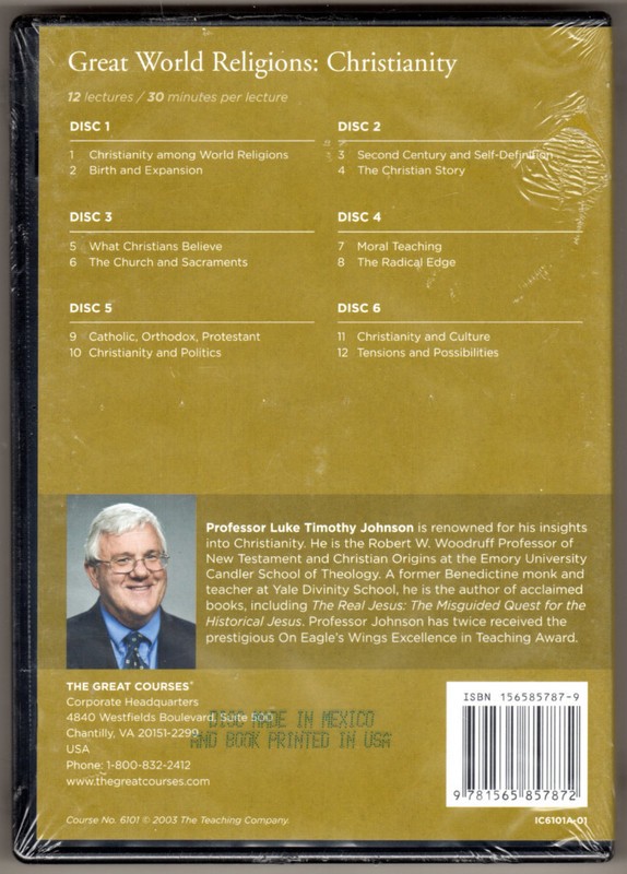 Great World Religions: Christianity [The Great Courses] ~ Johnson, Luke Timothy